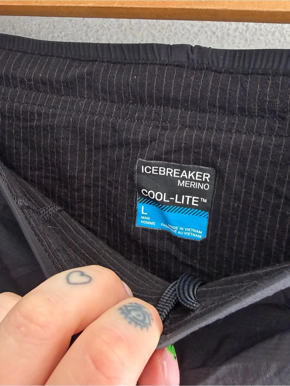 Icebreaker cool lite merino wool athletic shorts